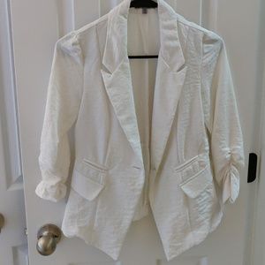 White blazer